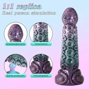 Octopi - Thrusting Tentacle Dildo 8 Inches