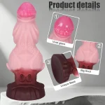 Piggy Knot - Pink Animal Dildo 5 Sizes