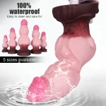 Piggy Knot - Pink Animal Dildo 5 Sizes