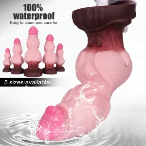 Piggy Knot - Pink Animal Dildo 5 Sizes