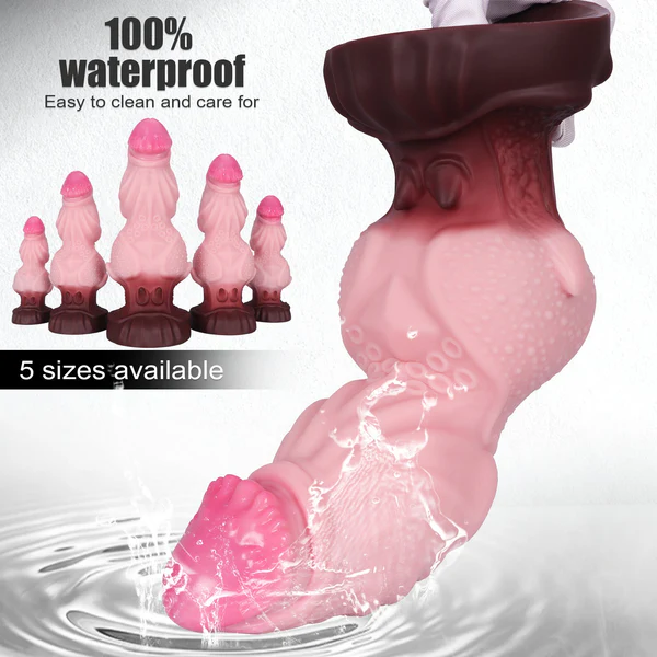 Piggy Knot - Pink Animal Dildo 5 Sizes