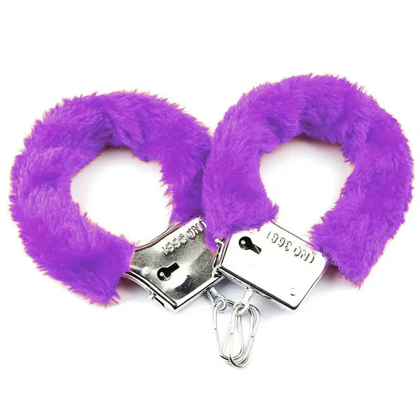 Pink Fuzzy Handcuffs Classic Design