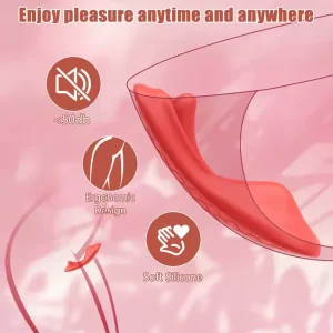 Pulsekiss - Tongue Vibrator Under Panties