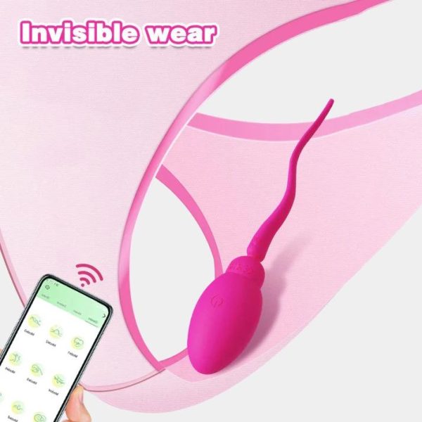 Sperm Design Vibrator With App