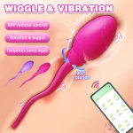 Sperm Design Vibrator With App