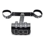 Strict Bondage – Pu Leather Restraint Harness