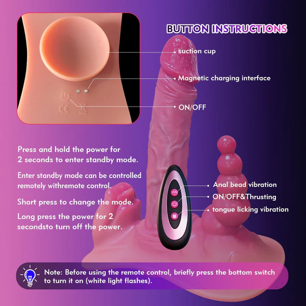 Titanpulse Pro - Tirpple Stimulation Dildo