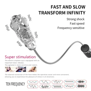 Transparent Jelly - Pocket Pussy With Auto Suction