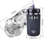 Transparent Jelly - Pocket Pussy With Auto Suction