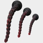 Walnut - Real Textured Long Dildo 19.2 Inches