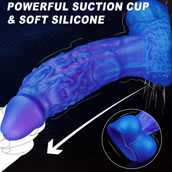 Wolf Man - Blue Beast Dildo 7.8 Inches