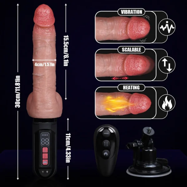 Speeding - Portable Sex Machine With Realistic Dildo