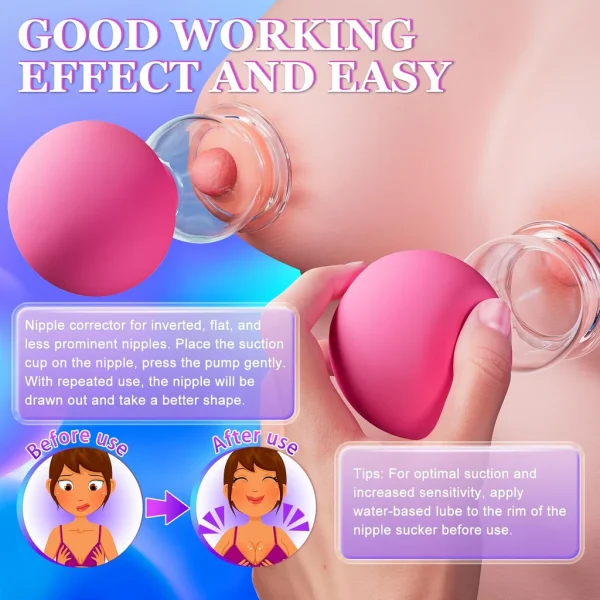 Anesidora Manual Pink Nipple Pump
