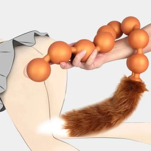 Anesidora Tailed Anal Beads 3 Sizes