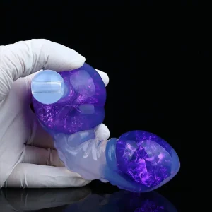 Crystal – Ball Gag Dildo 4 Inches (10)