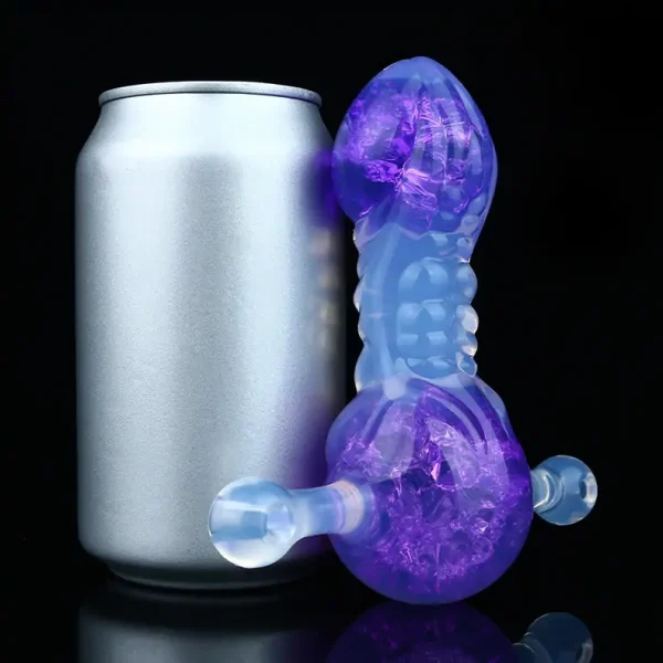 Crystal - Ball Gag Dildo 4 Inches