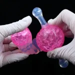 Crystal - Ball Gag Dildo 4 Inches