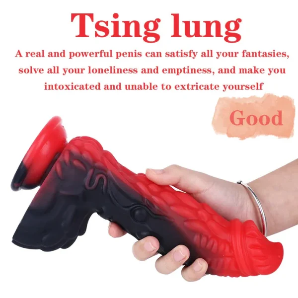 Flame of Westeros - Dragon Strap on Dildo