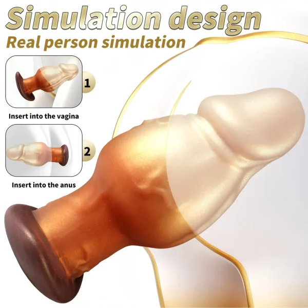 Golden Legion - Real Glans Butt Plug