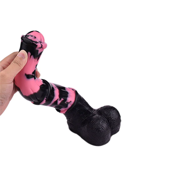 Jackson - Pink Spot Horse Dildo