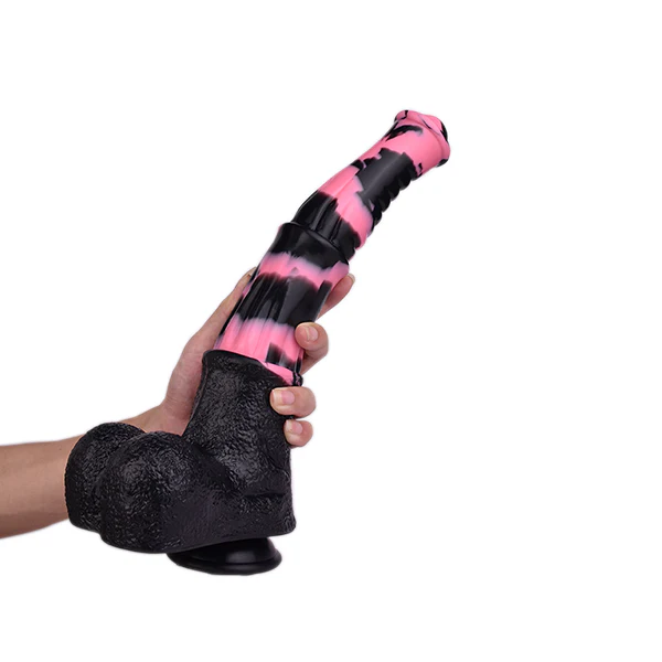 Jackson - Pink Spot Horse Dildo