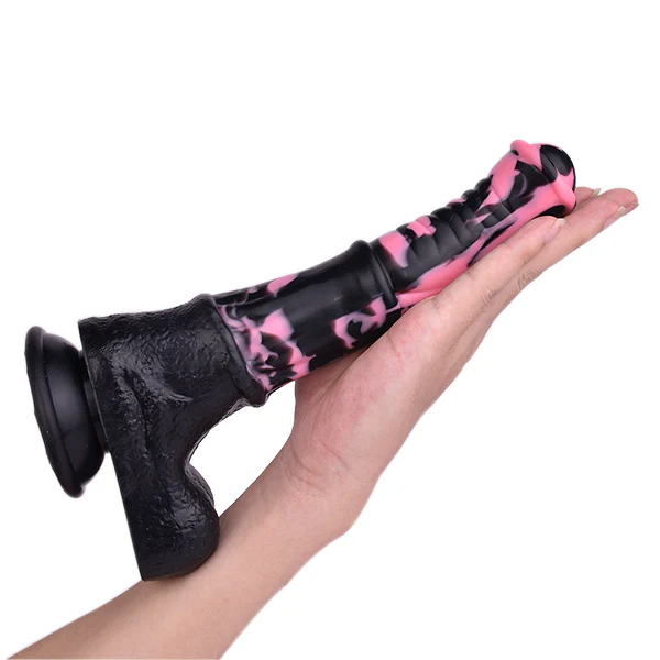 Jackson - Pink Spot Horse Dildo