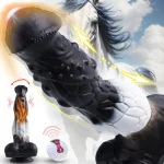 Mr. Barcode - Thrusting Zebra Dildo 9 Inches