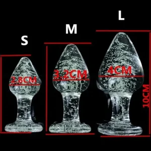 Shimmer - Sparkly Butt Plug 3 Sizes