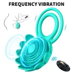 Spring Fling - Cock Ring With Clit Vibe