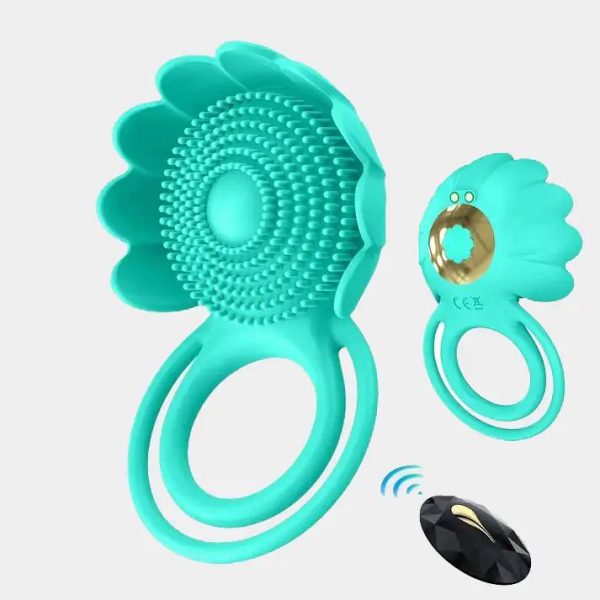 Spring Fling - Cock Ring With Clit Vibe