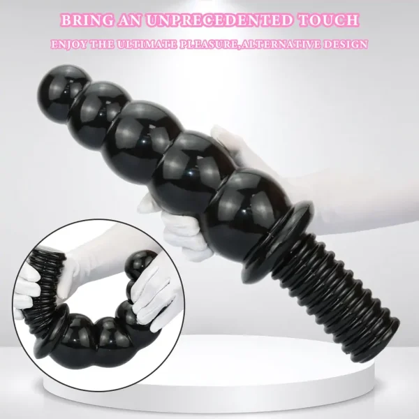 Anal Doppel - Hand Held Anal Beads