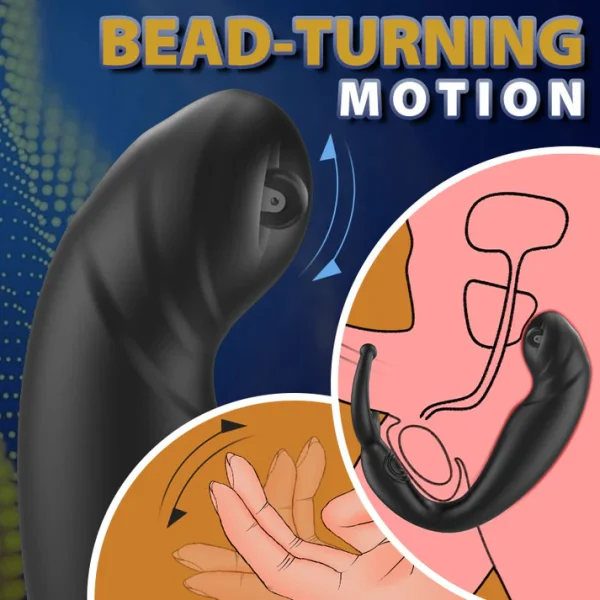 Bead Massage P-Spot 9 Vibrating Prostate Massager