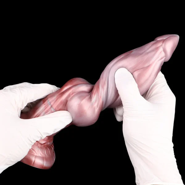 Canine Surge - Dual layer Inflatable Dildo 9 Inches