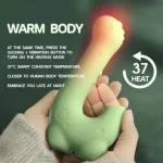 Dino Vibrator - Auto Heating G Spot Design