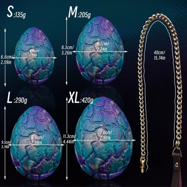 Extreme - Dragon Egg Anal Plug