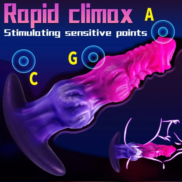 The Alien – Fantasy Knot Sculpted Butt Plug