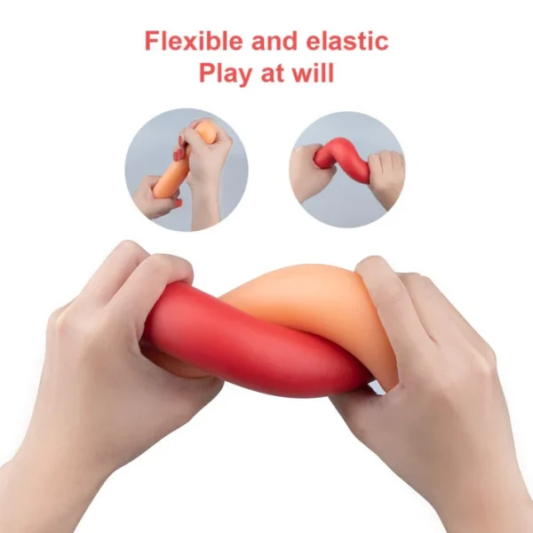 Hot Dog Dildo - Ultra-Flexible Silicone