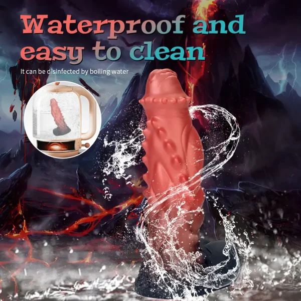 The Mephisto: Inferno Hell-Spawn Suction Dildo