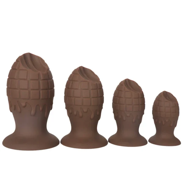 Midnight Snack - Chocolate Anal Plug 4 Sizes