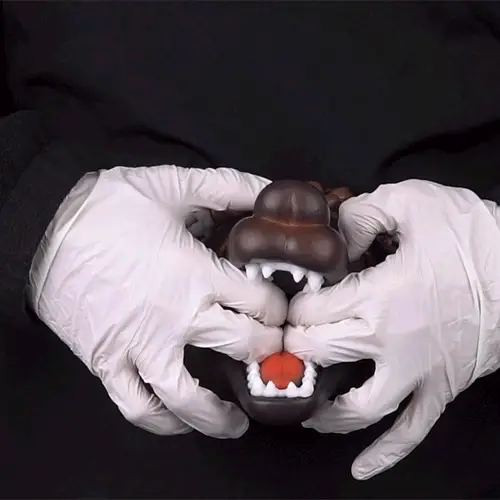 Mocha Alpha - Brown Dog Male Stroker (Soft Silicone  Furry Fandom)