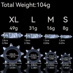 Mythic Beast -  Platinum Silicone Cock Ring Set