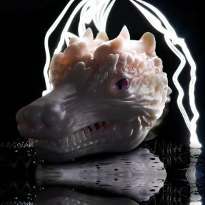 Opal Drake - White Dragon Fantasy Blowjob Toy (Furry Fandom)