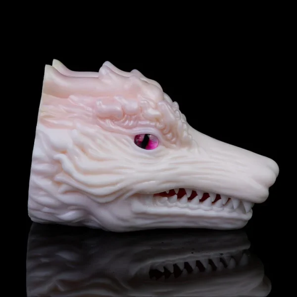 Opal Drake - White Dragon Fantasy Blowjob Toy (Furry Fandom)