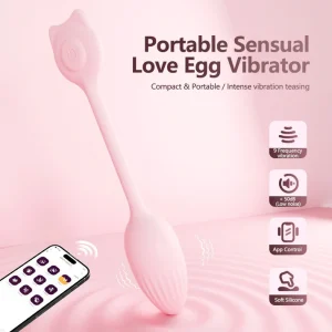 Pink Kitty - Egg Vibrator With App