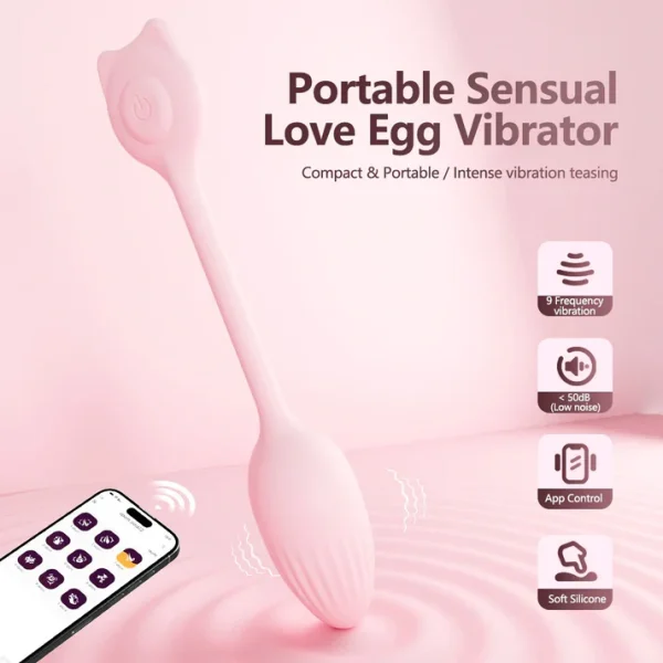 Pink Kitty - Egg Vibrator With App