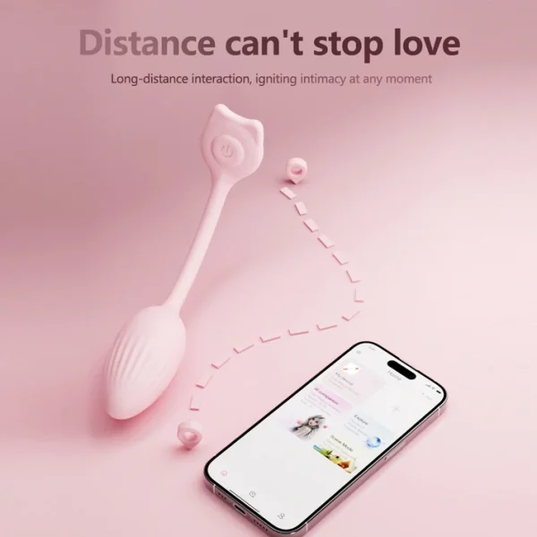 Pink Kitty - Egg Vibrator With App