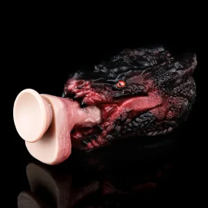 The Ember Queen - Red Dragon Male Stroker