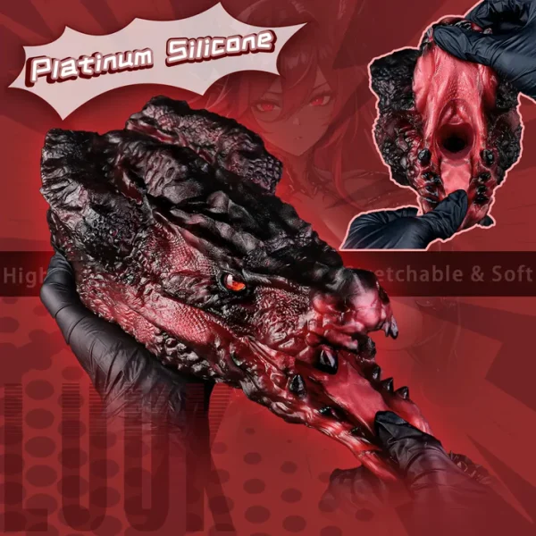 The Ember Queen - Red Dragon Male Stroker