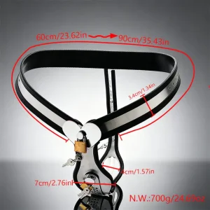 The Heart – Stainless Steel Chastity Belt (1)