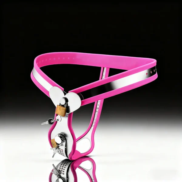 The Heart - Stainless Steel Chastity Belt
